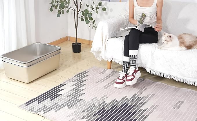 8" Sifting Cat Litter Box for Clumping Clay & Pine Pellets