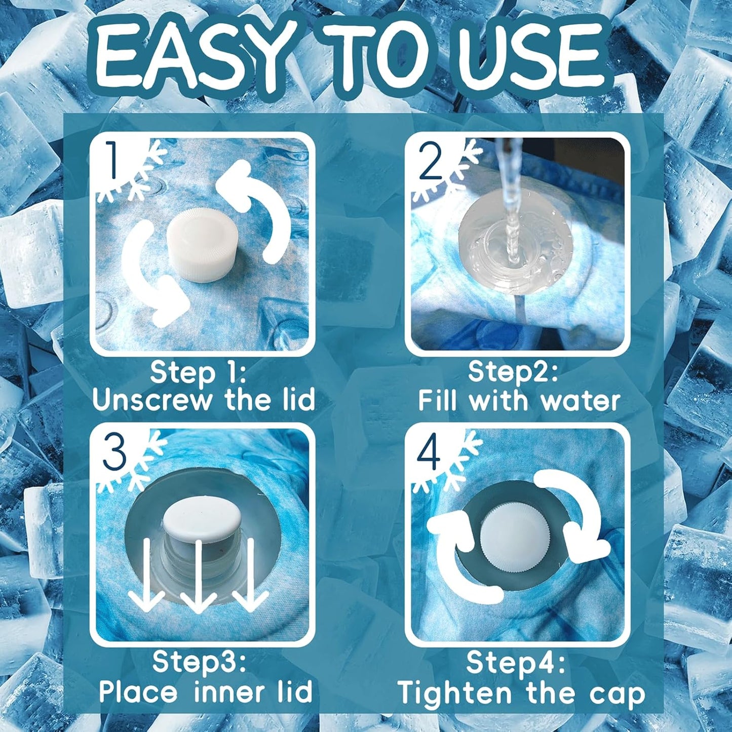 Cooling Pad for Large Dog,Instant Pet Cool Mat,Comfortable Cool Pet Mat for Cat.Portable Dog Bed for Summer. Suitable for Outdoor Summer Crate Pad.Long Time Cooling.Ice Brick(Size-L 19.7 * 23.6in)