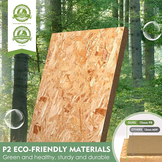 Small Litter Box Enclosure, Sleek Modern Cat Litter Box Cabinet Furniture, Wooden Cat House, End Table (Black)