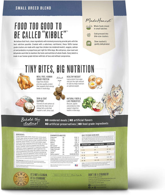 The Honest Kitchen Whole Food Clusters Small Breed Blend Grain Free Dry Dog Food - Chicken, 10 Pound Bag