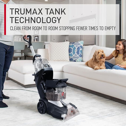 Hoover PowerScrub XL Pet Carpet Cleaner Machine for Carpet and Upholstery, Deep Cleaning Shampooer Machine with Multi-Purpose Tools, Powerful Suction, Pair with Hoover Cleaner Solution