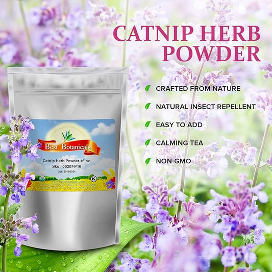 Best Botanicals Catnip Herb Powder 16 oz.