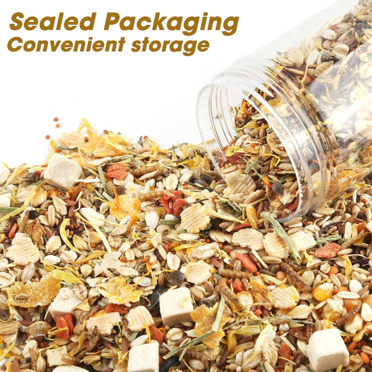 Gourmet Hamster & Gerbil Food, Dry Food for Hamsters-Supports Healthy Digestion and Healthy Teeth Unique Edible Treats for Guinea Pigs, Hamsters, Gerbils