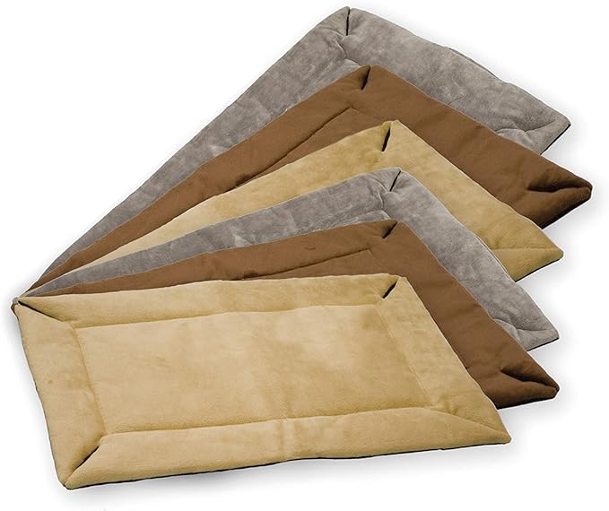K&H Pet Products Self-Warming Crate Pad Mocha Small 20 X 25 Inches