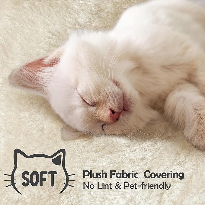 Topeakmart 57 inches Multi-Level Cat Tree Cat Condo with Scratching Posts Kittens Activity Tower Pet Play House Furniture