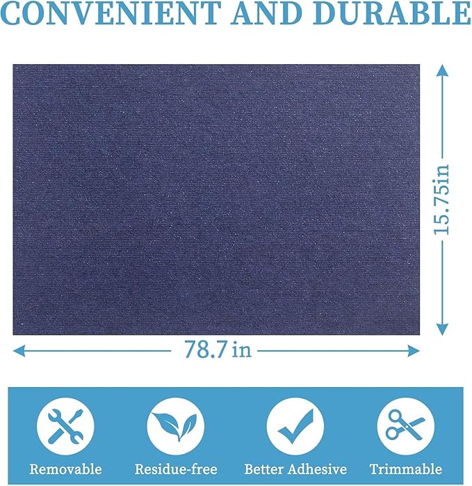 78.7"x15.8" Cat Scratching Mat - Trimmable Self Adhesive DIY Climbing Cat Scratcher Pad for Cat Tree Shelves and Post Cat Scratch Furniture Protector