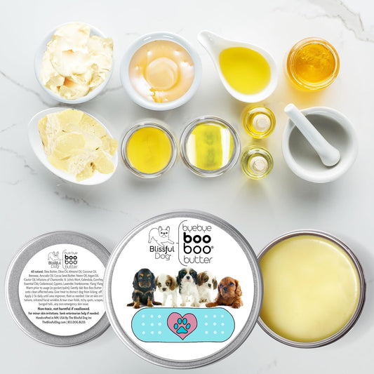 The Blissful Dog 4 oz TIN Cavalier King Charles Spaniel Booboo Butter