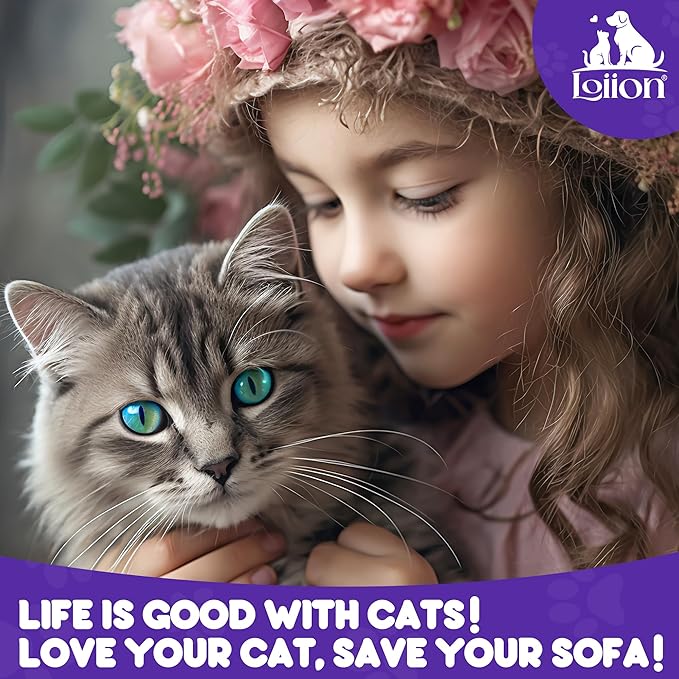 Cat Scratch Furniture Protector - Anti-Slip, Waterproof Sofa Cover to Keep Cats Off, Pet-Friendly Couch Protectors for 3 Cushion Couch, Beige Anti-Scratch Couch Cover for Pets and Kids 134"X91"Beige