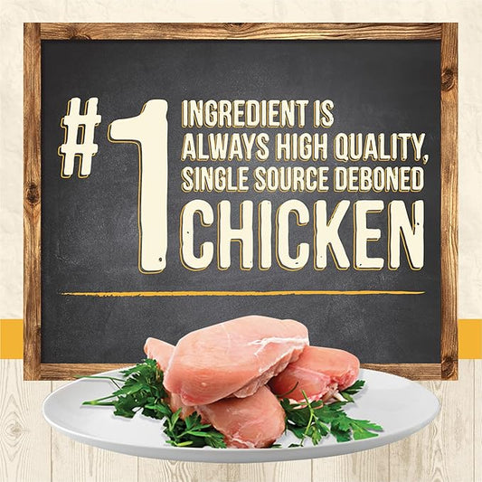 Merrick Limited Ingredient Diet Premium Grain Free And Natural Canned Pate Wet Cat Food, Chicken Recipe - (Pack of 24) 5 oz. Cans