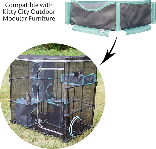 Kitty City Outdoor Catio Furniture and Play Kits for Cats, Bed Replacement