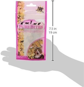PureBites Salmon For Cats, 0.49Oz / 14G - Entry Size