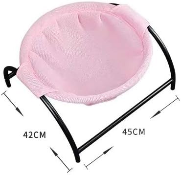Cat Bed Dog Bed Pet Hammock Bed Kitty Sleeping Cat Supplies Pet Supplies Whole Wash Stable, Detachable, Breathable, Easy Assembly Indoors Outdoors, 16.9 in x 16.9 in x 9.5 in