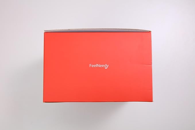 Cordless Cat Water Fountain Battery Operated, FEELNEEDY 4L/135 fl oz Pet Water Fountain for Cats and Dog with Motion Sensor, Ultra Quiet Cat Drinking Fountain with 6 Filters (YPD-C004P), White