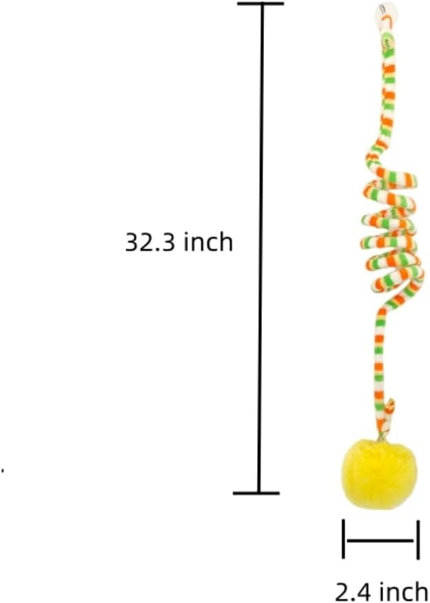 Cat Toy Sisal Ball Hanging Cat Toy Handmade Cat Rope Ball Chew Eco-Friendly Toy Pets Interactive Toy Cat Toys for Indoor Cats (yellowbluegreen, 3pcs)