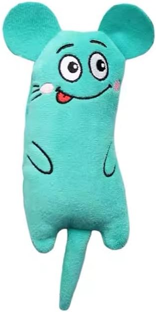 Whiskers & Nibbles Cat Toys - Catnip Inside Interactive Plush Mice for Cats & Kittens, Durable Cat Toy for Indoor Kitty Exercise, Realistic Mouse Kicker Toy for Hunting & Play, Mice cat Toy