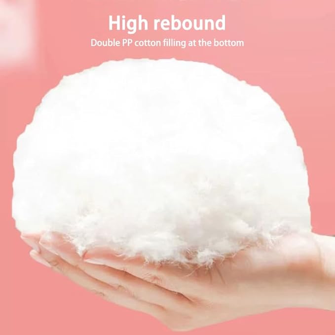 Cat Beds for Indoor Cats, Dog Bed, Cat Bed, Machine Washable, Fluffy Round Pet Bed Non-Slip, Autumn and Winter Warmth, Cuddler Cushion Self Warming (Plaid Dark Blue, 24inch)