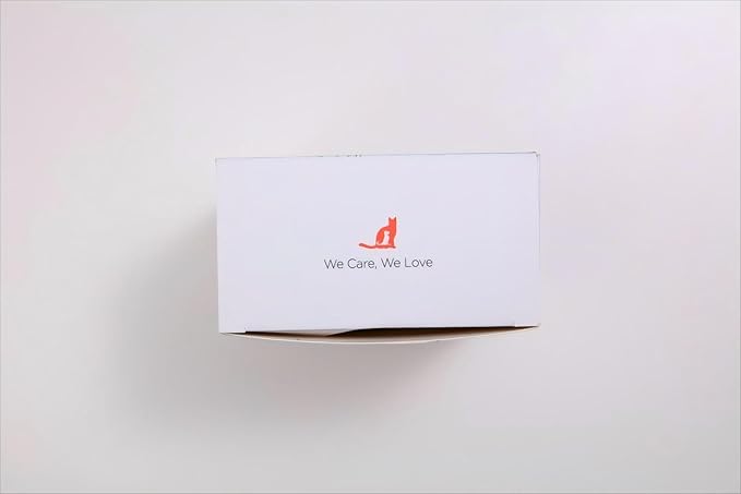 6 Pack Cat Water Fountain Filter & 6 Pack Pump Filter Sponges Replacement for [FN-W08L] and [FN-W06] - 6 Filters+1 ABS Shell+6 Sponges