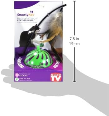 SmartyKat Electronic Motion/Moving Toys for Cats & Kittens, Battery Powered, Mimics Motion of Real Prey, Fun & Interactive Play - Multiple Styles