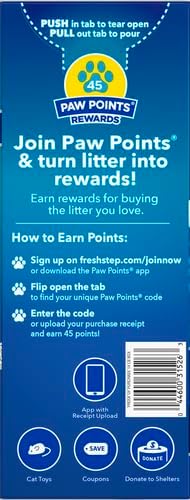 Fresh Step Extreme Clumping Litter with Febreze Freshness, Mountain Spring Scent Clumping Cat Litter with Guaranteed Odor Control, 14 lb. Box (Pack of 2)