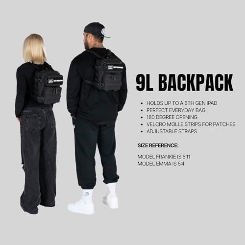 WOLFpak 9L Backpack Mini (Alpha Black White Accents)