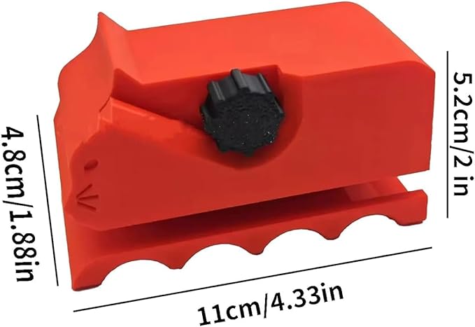 Creative Cat Scratching Board Cutter Cat Scratching Cardboard Cutter, 3D Printing Cardboard Cutter, Stripping Tool, Cardboard Handheld Cardboard Recycling Cutting Tool, Cardboard Cutter for Cat (Red)