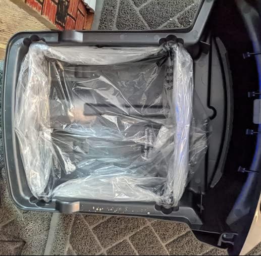 Replacement Waste Drawer Liners Compatible with Litter Bag Robot 3 4, 60 Count Waste Bags, 9-11 Gallons