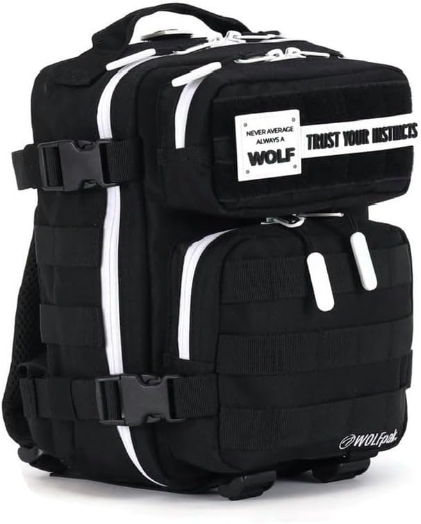 WOLFpak 9L Backpack Mini (Alpha Black White Accents)