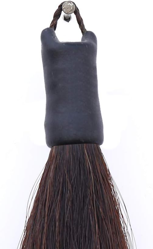 Horse Tail Extensions with Braided Horsehair Loop, Blunt Cut Bottom, 28-30 inches Long and 3/8 lb Weight