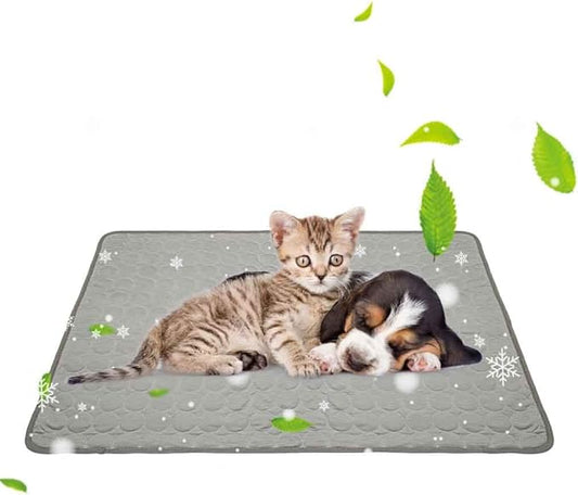 Pet Cooling Mat for Dogs Cats, Summer Dog Cooling Pad Pet Dog Cool Blanket for Beds, Sofa, Floors