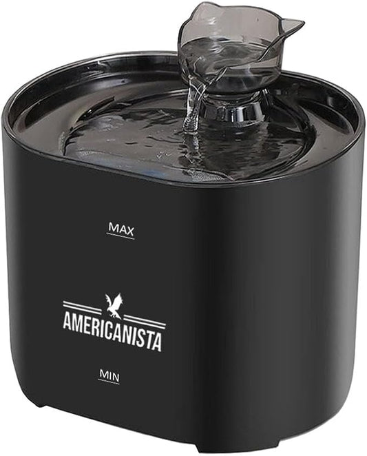 Pet Water Fountain Dispenser for Drinking Indoor and Outdoor Automatic Fresh Water 2.2L Capacity Ultra-Quiet, Filtered & Efficient