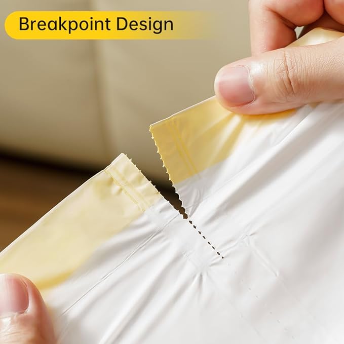 60 Count Self-Cleaning Litter Box Liners for MW-SCO1/MW-SC02/MW-LR01 - Leakproof & Odor-Control Design, 2x Thicker Material Than Standard Liners, Automatic Cat Litter Box Accessories