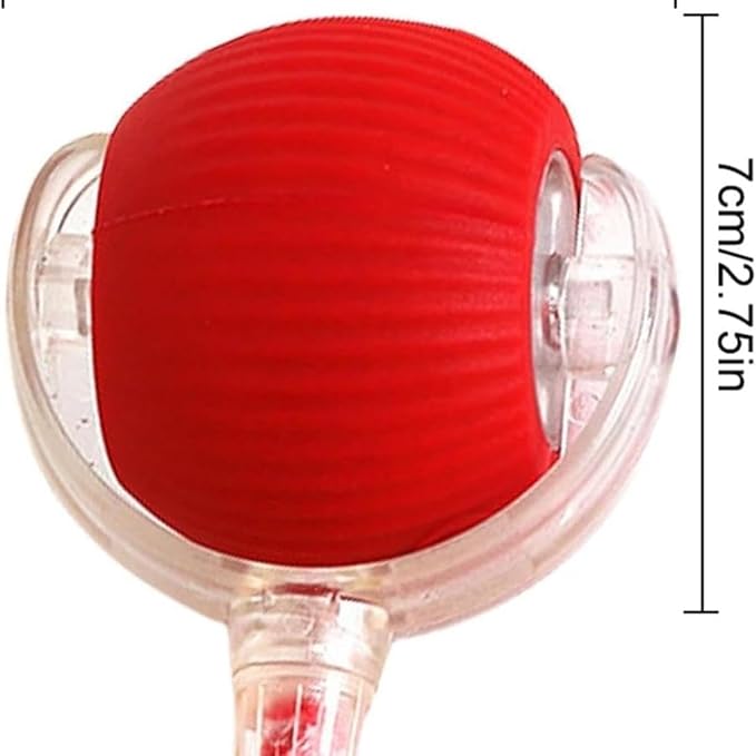 2 Packs Interactive Cat Toy,Electric DogBall Toy,Cat Toys For Indoor Cats,Chewie Viral Dog Ball,Adjustable Sports Rolling Toy,Electric Rolling Ball Christmas Birthday Gift for Pets.(Red&Green)