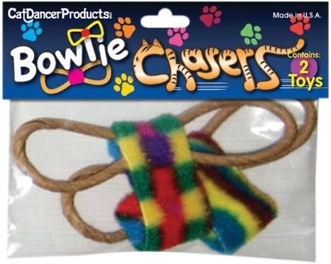 Cat Dancer 805 Bowtie Chaser Interactive Cat Toy (Pack of 2)