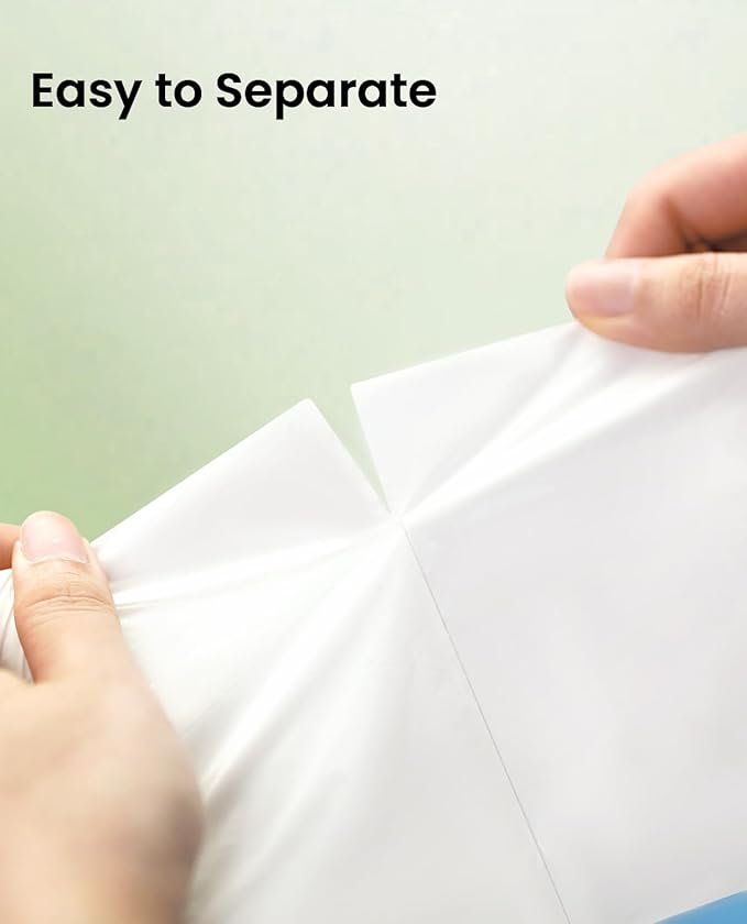 Self-Cleaning Cat Litter Box Liners - 60 Pack, Drawstring Cat Litter Waste Bags for Automatic Litter Box-18" x 18"