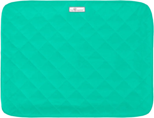 Paw Inspired Fitted Fleece Liner for Ferret Nation, Critter Nation Cage for Ferrets, Rats, Chinchillas, Hedgehogs & Other Small Animals (Green, Shelf Liner)