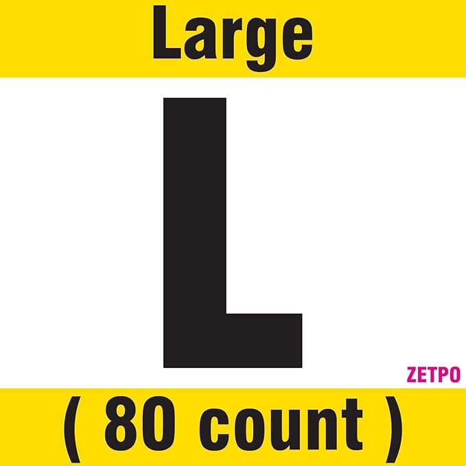 zetpo 80 pcs Cat Claw Covers | Cat Nail Caps | with Adhesives and Applicators (L, Black, White)