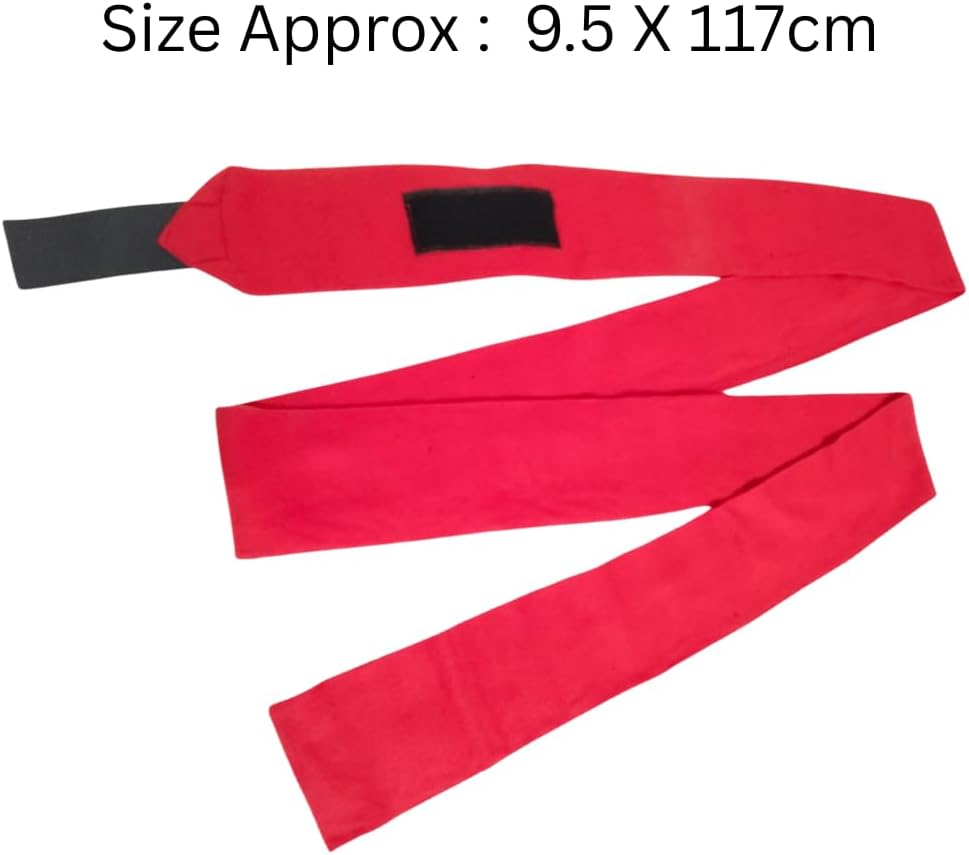 Horse Leg Bandage/Horse Leg wrap (Set of 4) Red, Blue, Navy Blue, and Black (RED)