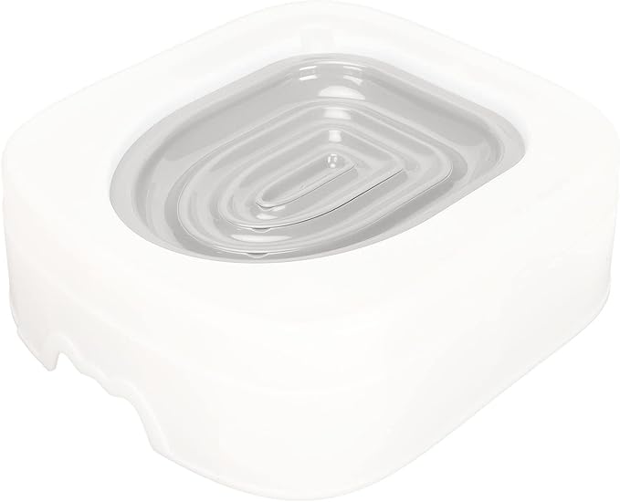 Luqeeg Professional Cat Trainer, Reusable Urinal Seat with Blue Tray, Teach Cat to Use Toilet (Grey)