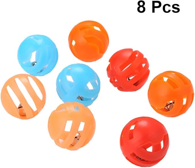 Pcs Cat Ball Toys Pet Bell Toy Cat Bell Ball Pet s s