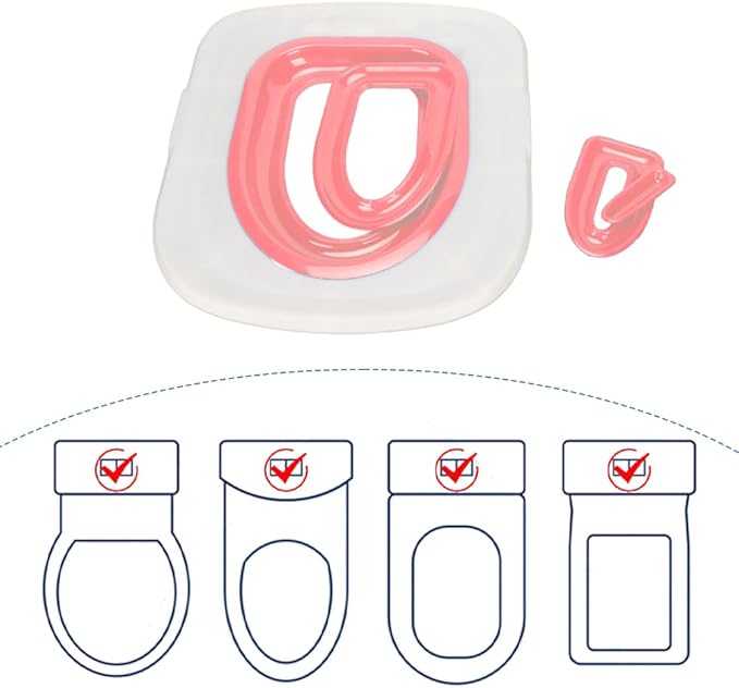 Cat Toilet Training Kit, Professional Universal Hygienic Pet Supply with Tray for Puppy Small Trainer Reusable Litter System Cleaning Kitty Potty Train to Use Cats Urinal Seat Tool Toilets