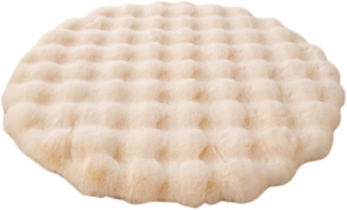 SHENGOCASE Pet Cushion Pad, Faux Fur Dog and Cat kneading Pillow, Cozy Bed Insert for Crate Pad Padding for Cage Kennel House Condo (19.7")