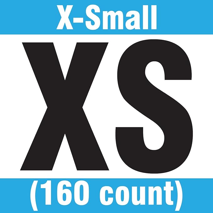 joyous 16x Glitter Colors / 160 pcs | Cat Nail Caps | Cat Claw Covers with Adhesives and Applicators (XS)