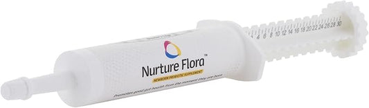 Revival Animal Health Breeder's Edge Nurture Flora for Puppies & Kittens | Colostrum Supplement for Puppies & Kittens | Protein & Vitamins & Minerals | Easy to Digest | 30ml Easy to Administer