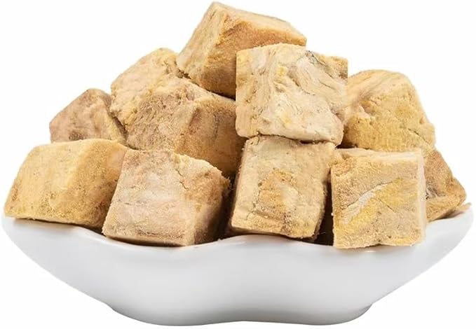 Organic Freeze Dried Dog & Cat Treats - Single Ingredient, Grain Free Food Toppers for Healthy Pets, No Fillers or Preservatives (1 Bag, Salmon)