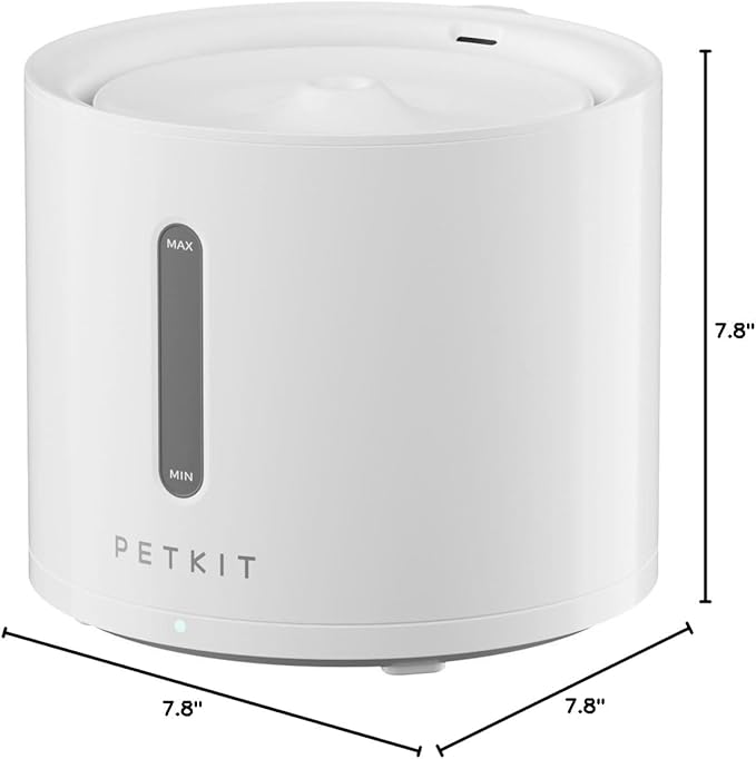 PETKIT EVERSWEET Solo 2 Cat Water Fountain with Wireless Pump, Ultra Quiet 70oz/2L Pet Water Fountain for Cats and Dogs Inside, 3 Working Modes, Visualization Window, App Control