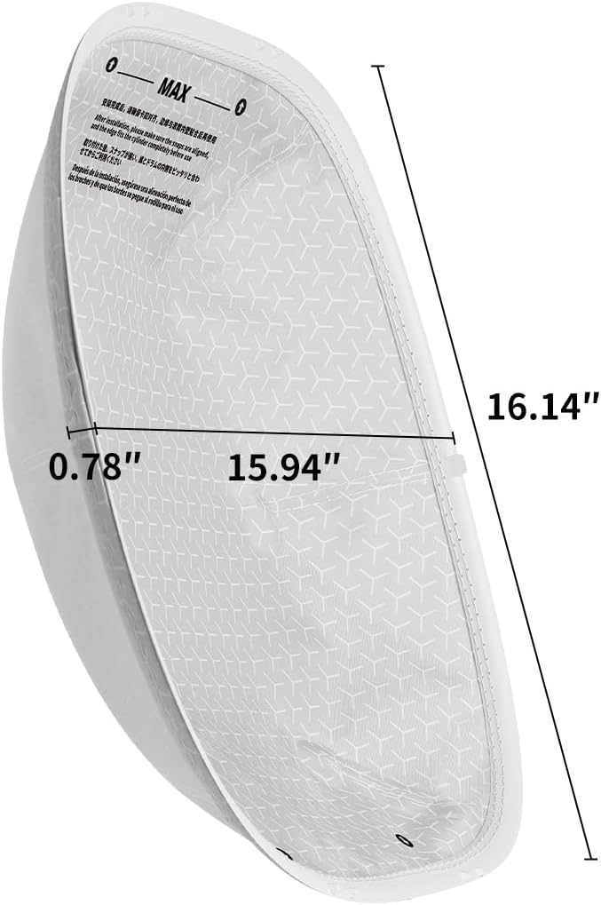 PETKIT Replaced Cat Litter Pad for PuraMax Automatic Cat Litter Box, Waterproof Leakproof Replacement Litter Mat, Scratch Resistance, High Flexibility
