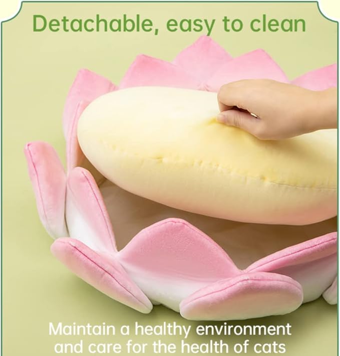 Cat Mattress - Cute and Comfortable Cat Nest, Thickened Non-Slip Three-Dimensional Pet Bed, Multifunctional Cushion, Indoor Cushion (L)