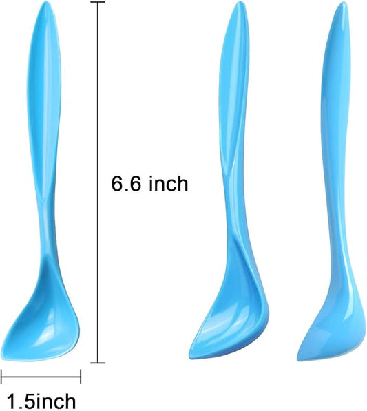 PetBonus 3-Pack Pet Food Can Spoon, Dog Cat Food Spoons, Long Handle Special Curved Design