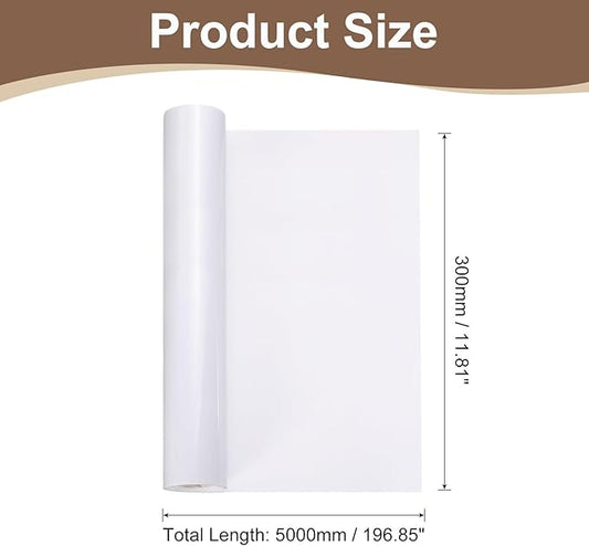 uxcell Anti Scratch Furniture Protector, 1 Roll 197" x 12" Single-Sided Sticky Couch Protector from Cat Claws, Clear Protectors from Cats Scratching for Sofa Corners, Walls, Doors