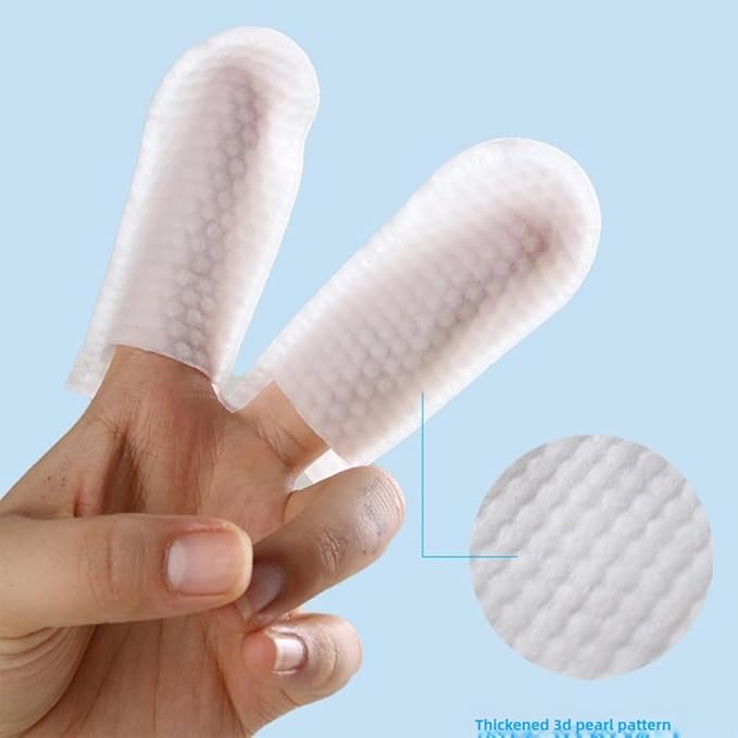 Pet Teeth Cleaning Finger Wet Wipes for Dogs and Cats Easy Oral Care Ear Eye Soft Disposable Wipe Dog Cat Toothbrush Cleaner Safe Non-Irritating Grooming Kit Care 60 Counts